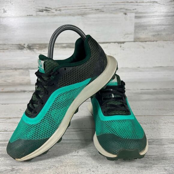 Merrell Skyfire Women's Quantum Grip Trail Running Shoes Green &‎ Black Size 6 - Picture 5 of 9